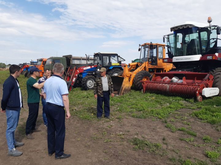 В Спасском районе прошёл конкурс по готовности кормозаготовительной техники