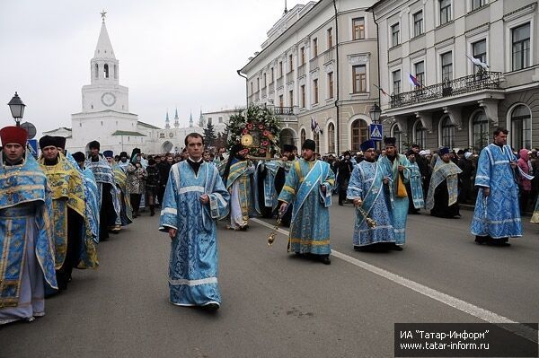В столице Татарстана в связи с Крестным ходом перекроют несколько улиц