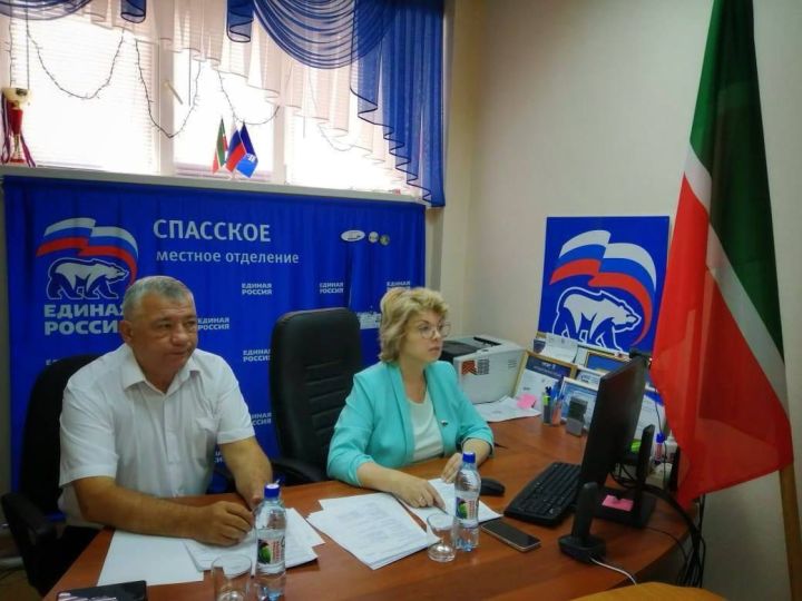 В Спасском районе прошёл приём граждан депутатом Госдумы Еленой Ямпольской