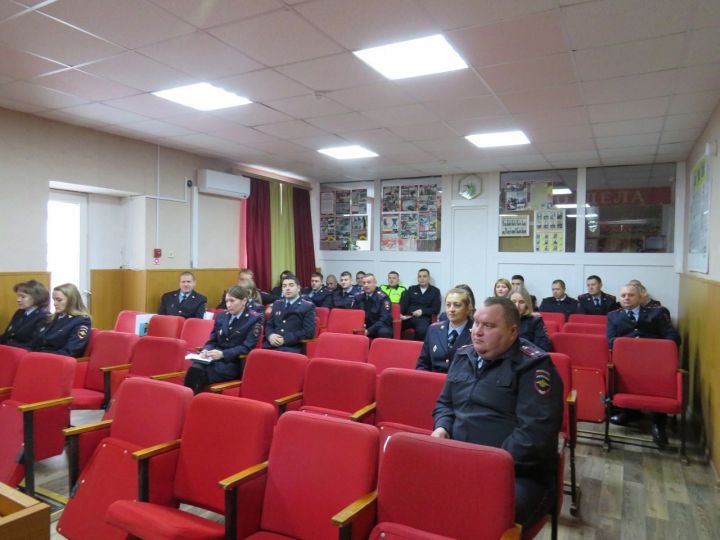 В отделе МВД Спасского района прошло первое итоговое совещание в районе
