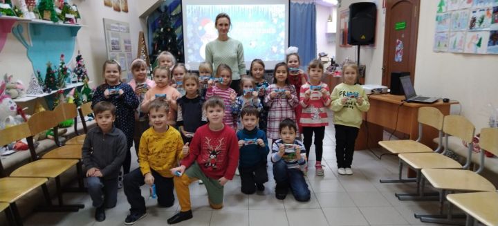 Педагоги Дома детского творчества провели внеклассное мероприятие «Зимнее путешествие»