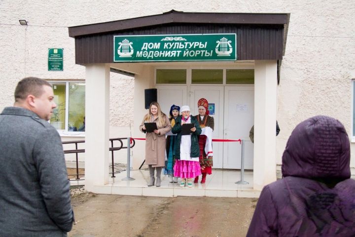 В селе Чечекле после капитального ремонта открылся Дом культуры