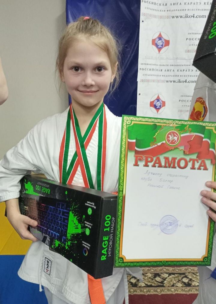 Спас каратистлары Казаннан алтын медальләр белән кайтты