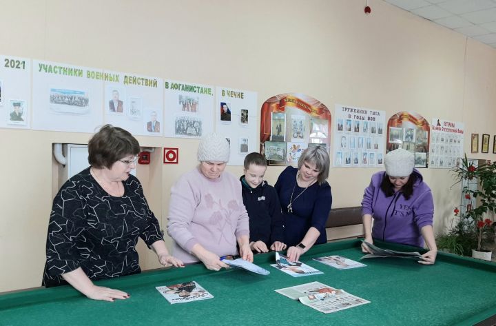 В селе Иж-Борискино проходит библиотечный десант