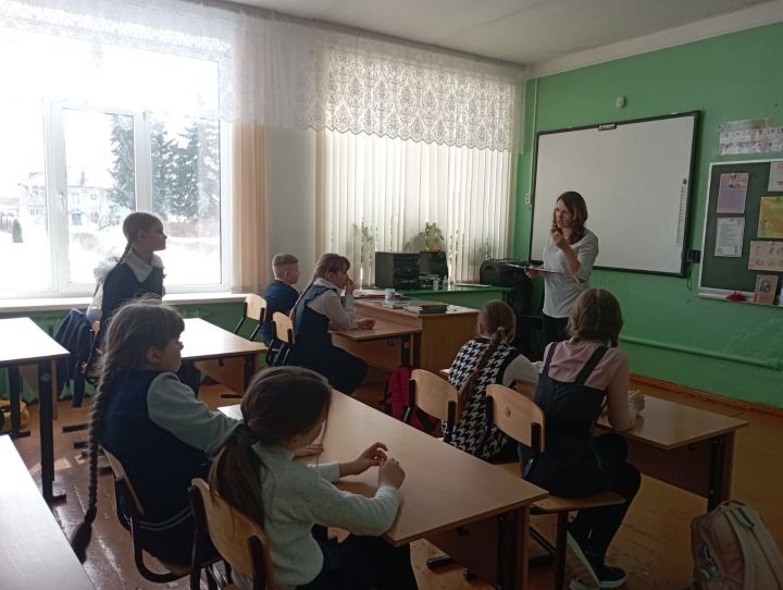 В начальных классах Никольской школы проведён урок здоровья «Хочешь быть здоровым - будь им!»