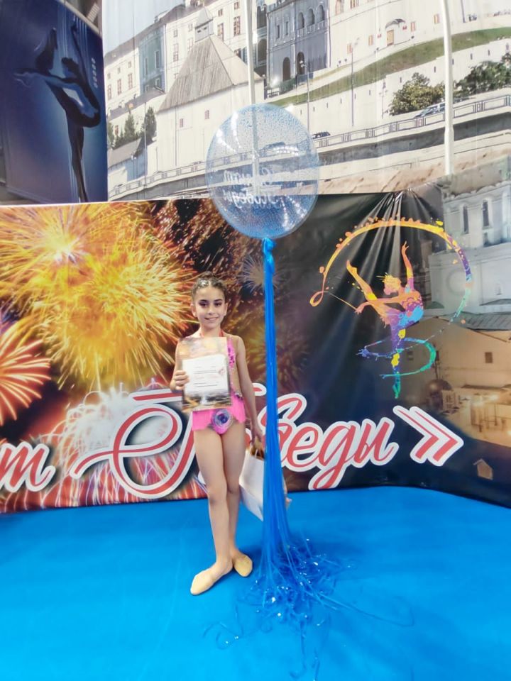 Спортсменки Болгара приняли участие в турнире по художественной гимнастике «Салют Победы»