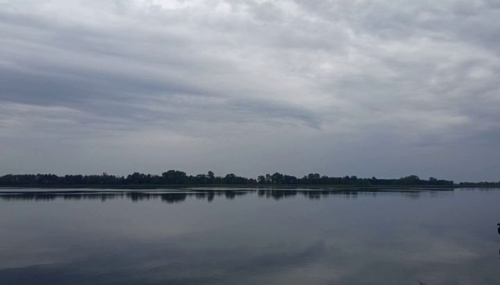 Уровень воды в Куйбышевском водохранилище продолжает падать