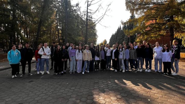 Участники молодёжного объединения «Движение Первых» Болгара посетили Чистопольский район