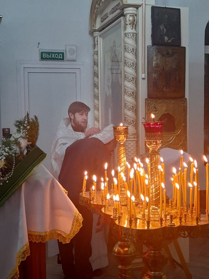 Православные спассцы встретили Рождество Христово
