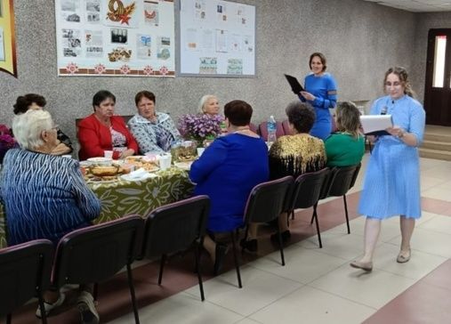 Праздник для пожилых людей провели в Доме культуры села Три Озера