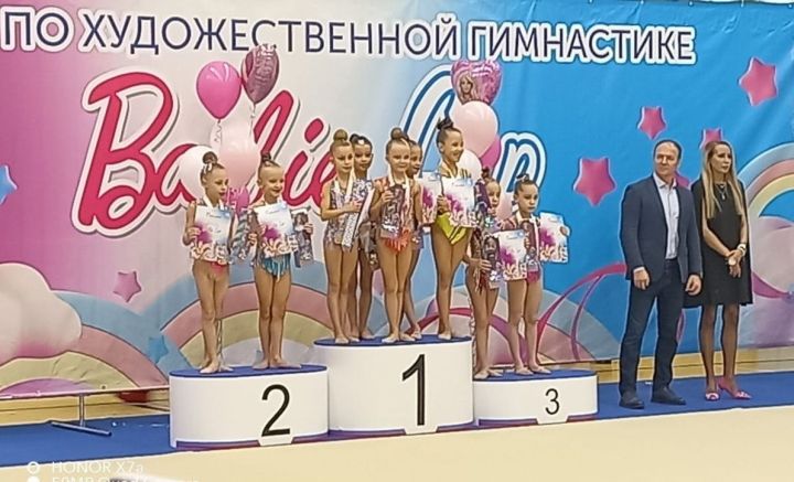 Гимнастки из Спасского района стали победителями турнира «Barbie Cup»