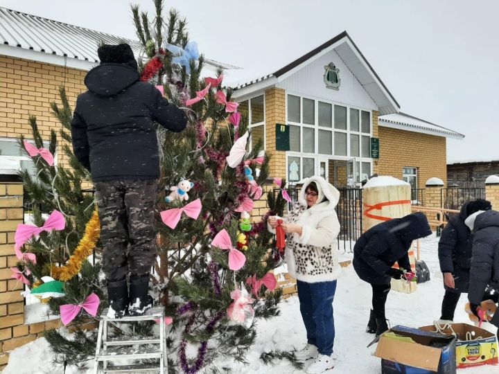 Сельские поселения Спасского района готовятся к конкурсу на лучшую сельскую ёлку