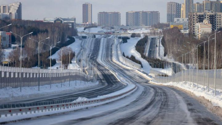 Первые аварии случились на новом участке Вознесенского тракта в Татарстане