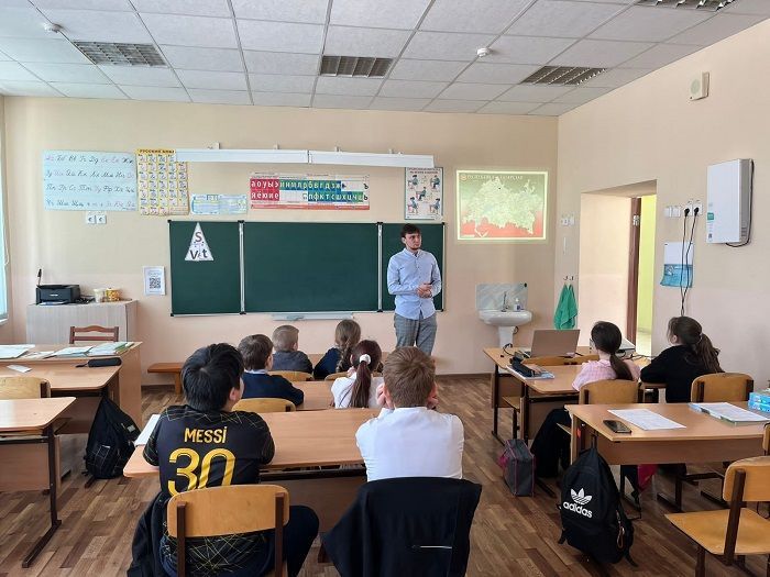 В Болгарской санаторной школе-интернате состоялась лекция «Болгар как объект Всемирного наследия ЮНЕСКО»