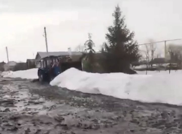 Неожиданное наводнение в Буинском районе