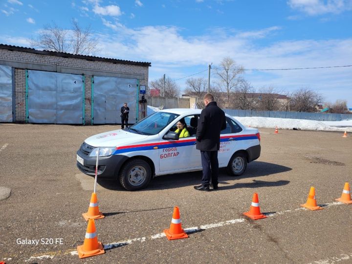 В ДОСААФ Спасского района прошёл конкурс по автомногоборью