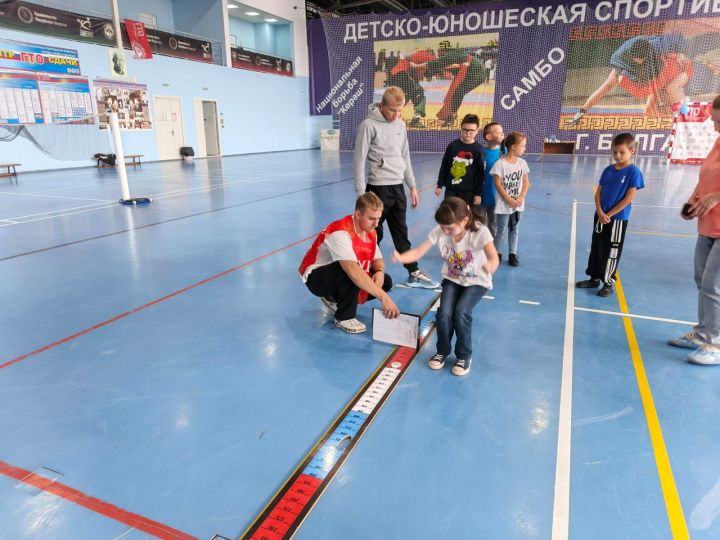 На базе спортивной школы «Олимп» прошёл фестиваль ГТО