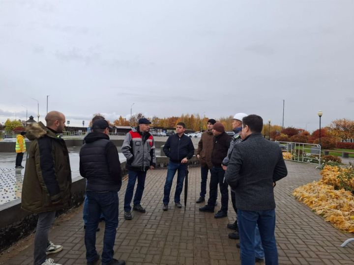 Директор Главного инвестиционно-строительного управления РТ побывал в Болгаре с рабочим визитом