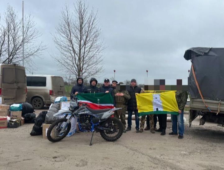 Спасский район доставил гуманитарный груз на передовую