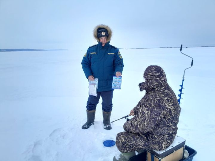 Жителей Спасского района предупредили об опасности весеннего льда