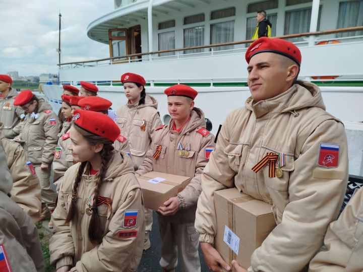 Юнармейцы Спасского района отправились в круиз по Волге