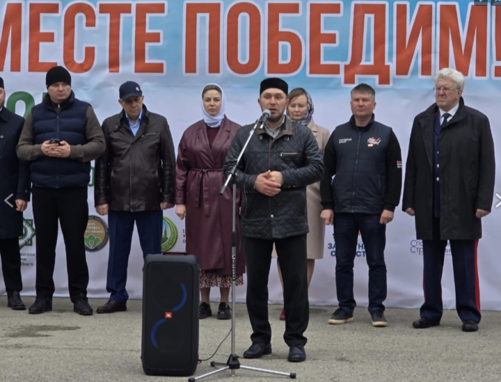 Юсеф хазрат Бибарсов доставил гуманитарную помощь в ДНР