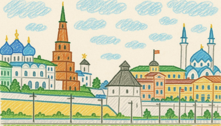 В Татарстане объявлен конкурс детских рисунков «Сохраним наследие»