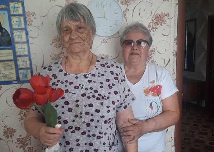 В Танкеевке поздравили с Юбилеем Великой Победы детей войны и старейшин села