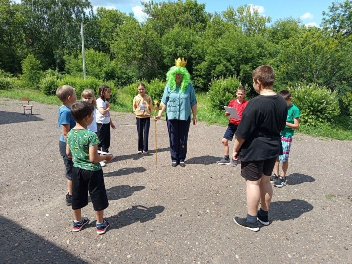 В пришкольном лагере в Кузнечихе отпраздновали День Нептуна