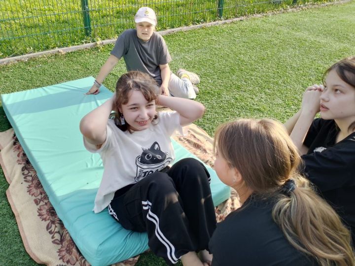 Юные отдыхающие летнего лагеря «Болгар» успешно сдали нормы ГТО