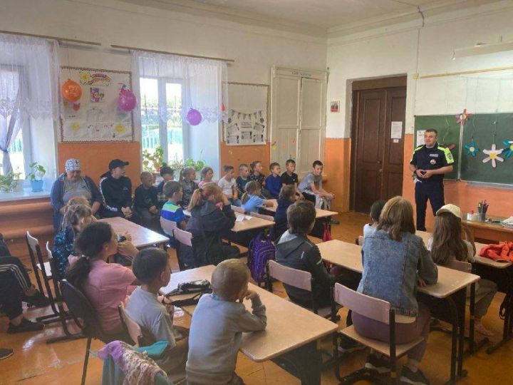 Для школьников села Антоновка провели урок безопасности