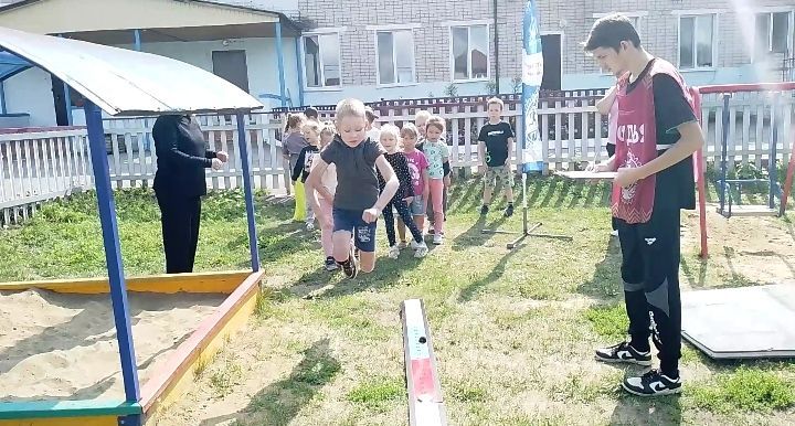 Воспитанники детского сада «Теремок» сдали нормативы ГТО