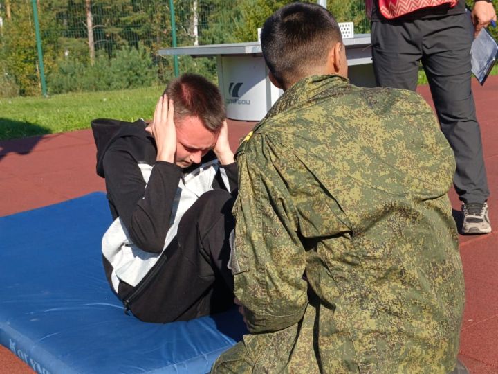 Кадеты Спасского района сдали нормативы ВФСК ГТО