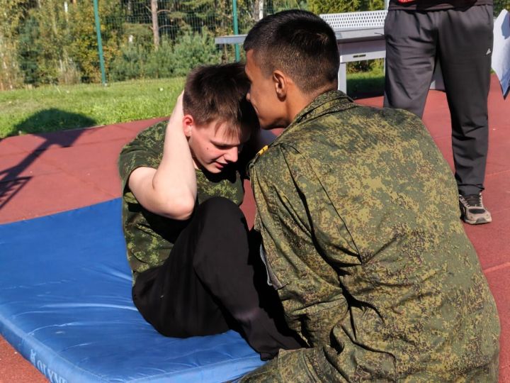 Кадеты Спасского района сдали нормативы ВФСК ГТО