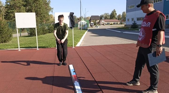 Кадеты Спасского района сдали нормативы ВФСК ГТО