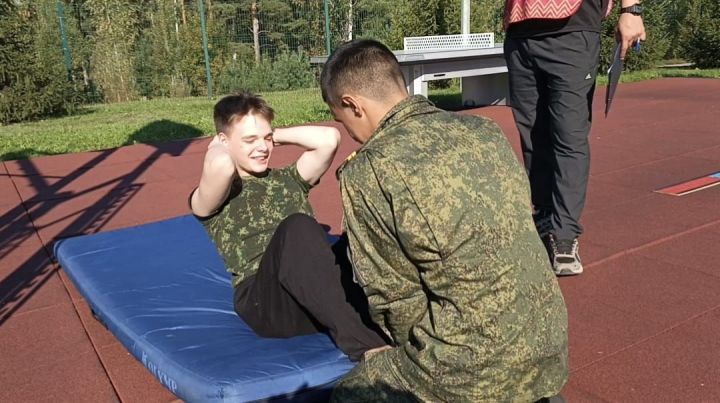 Кадеты Спасского района сдали нормативы ВФСК ГТО