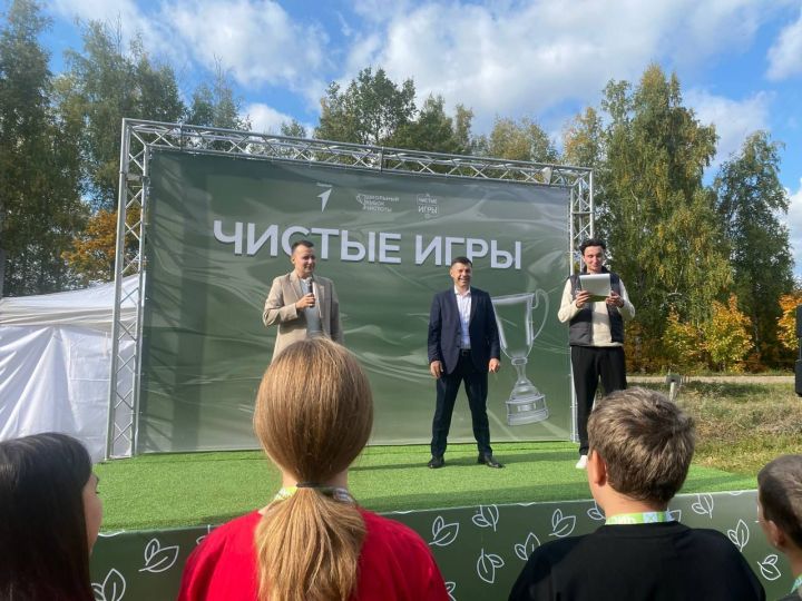 Команда Спасского района заняли призовое место в «Школьном кубке чистоты»