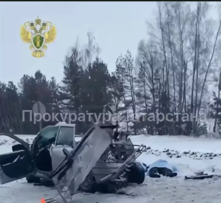 На трассе «Цивильск — Ульяновск» в Татарстане в ДТП с тремя машинами погибли два человека