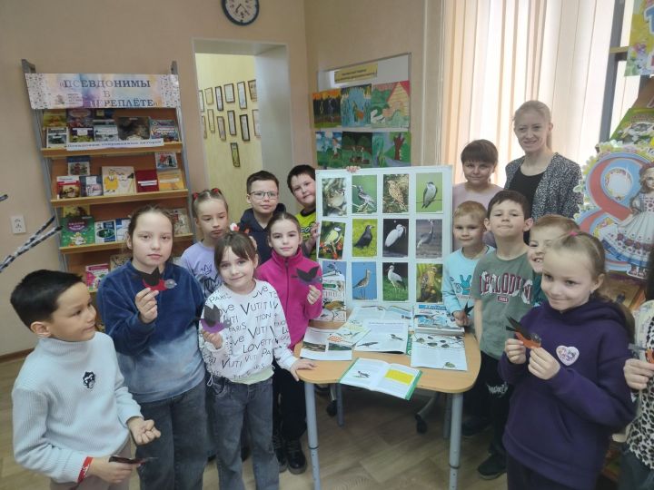 В пришкольном лагере второй школы Болгара отметили Международный день птиц