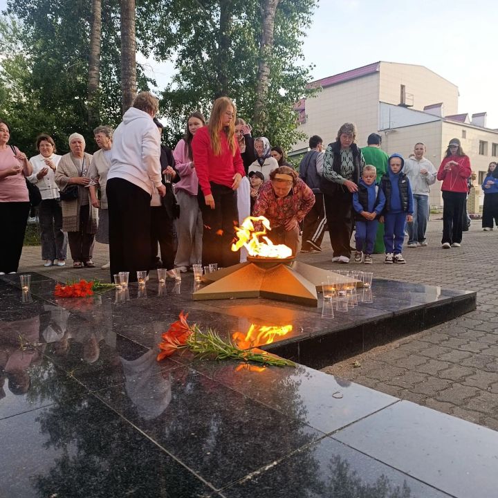В городе Болгар прошла традиционная патриотическая акция «Свеча памяти»