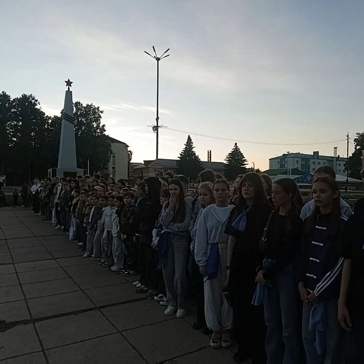 В городе Болгар прошла традиционная патриотическая акция «Свеча памяти»