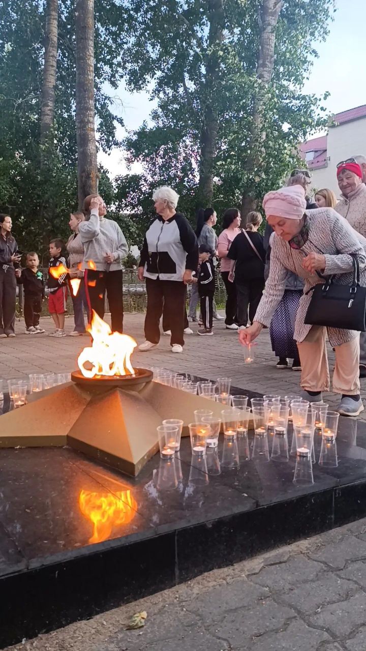 В городе Болгар прошла традиционная патриотическая акция «Свеча памяти»