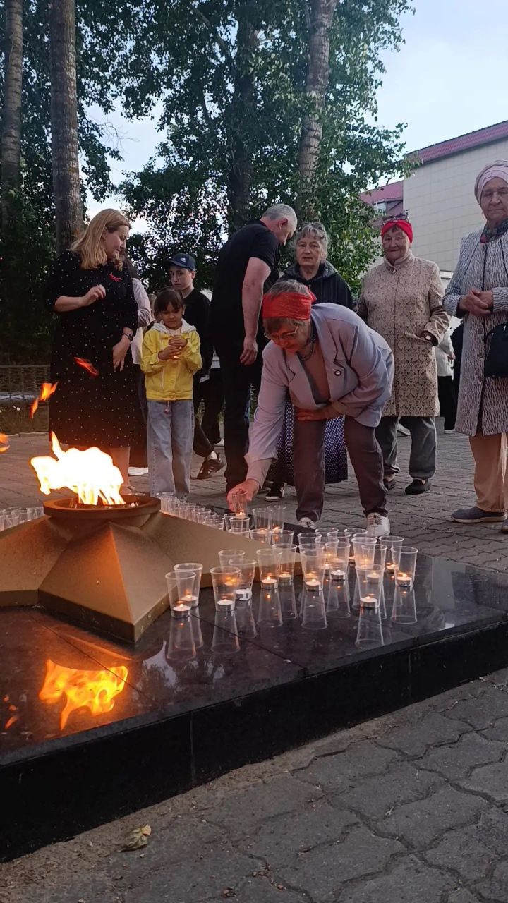 В городе Болгар прошла традиционная патриотическая акция «Свеча памяти»