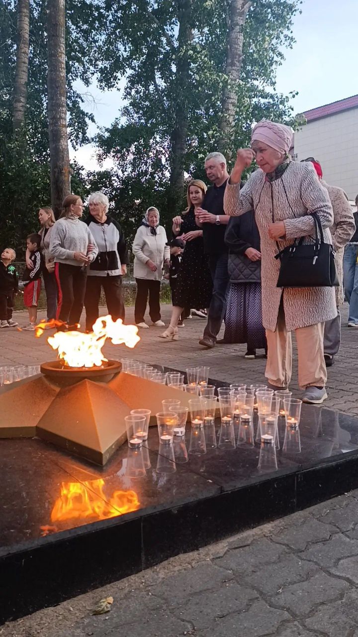 В городе Болгар прошла традиционная патриотическая акция «Свеча памяти»