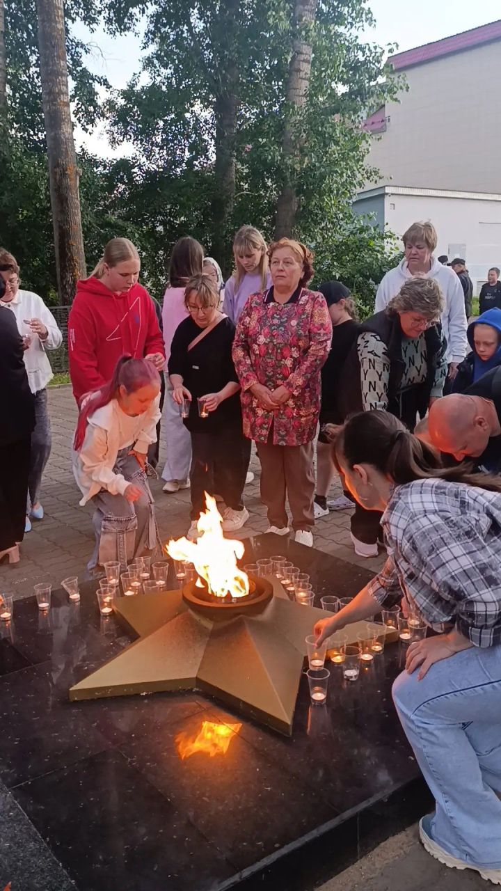 В городе Болгар прошла традиционная патриотическая акция «Свеча памяти»