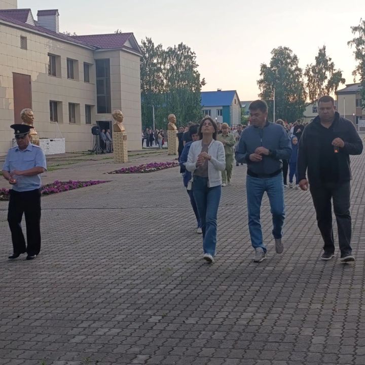 В городе Болгар прошла традиционная патриотическая акция «Свеча памяти»