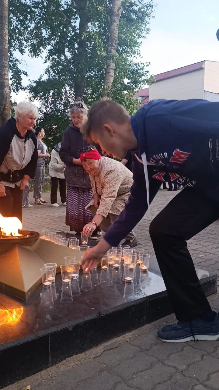 В городе Болгар прошла традиционная патриотическая акция «Свеча памяти»