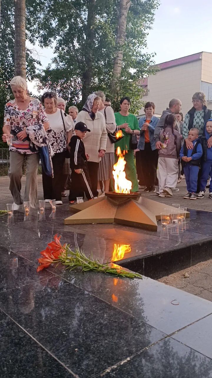В городе Болгар прошла традиционная патриотическая акция «Свеча памяти»