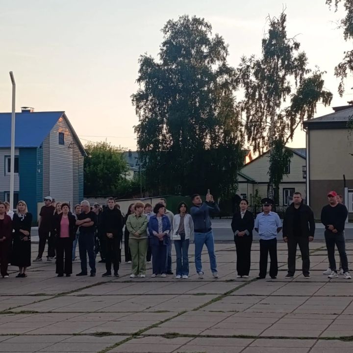 В городе Болгар прошла традиционная патриотическая акция «Свеча памяти»
