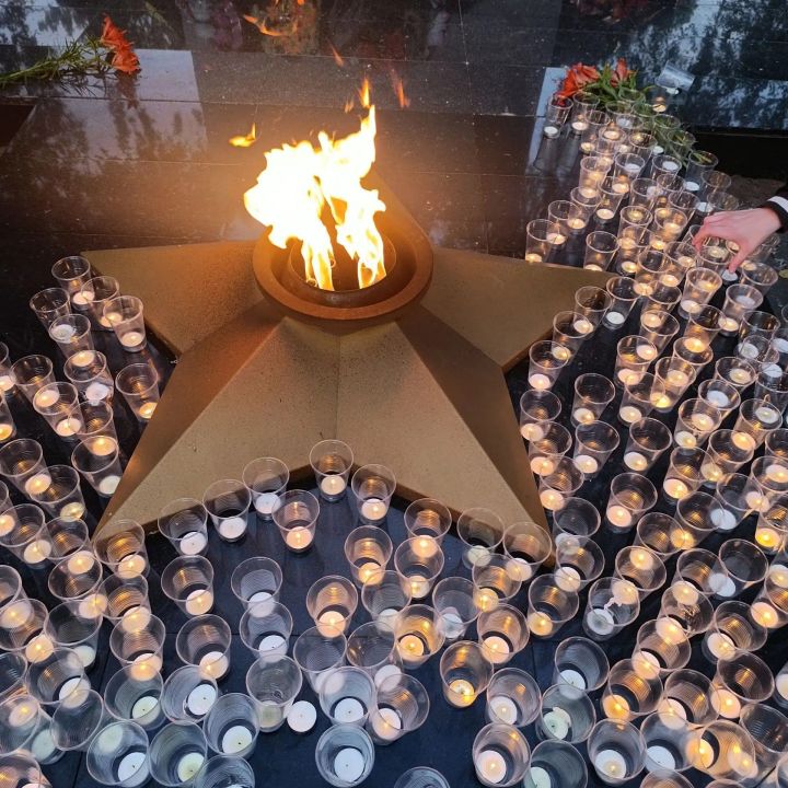 В городе Болгар прошла традиционная патриотическая акция «Свеча памяти»